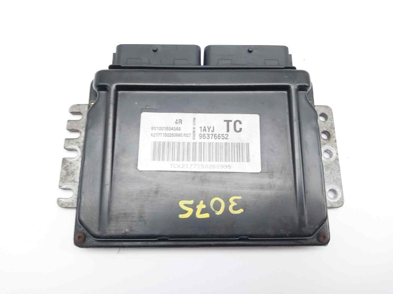 Recambio de centralita motor uce para chevrolet kalos 1.2 se referencia OEM IAM 96376652 S010016040A9 