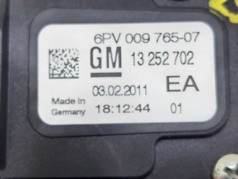 Recambio de potenciometro pedal para opel astra j lim. sport referencia OEM IAM 13252702 6PV00976507 