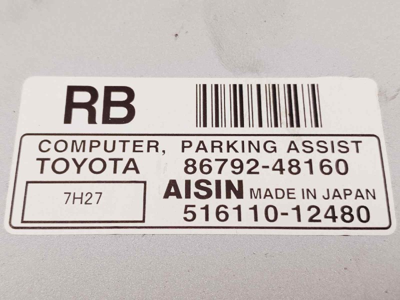 Recambio de modulo electronico para lexus rx 400h referencia OEM IAM 8679248160 51611012480 