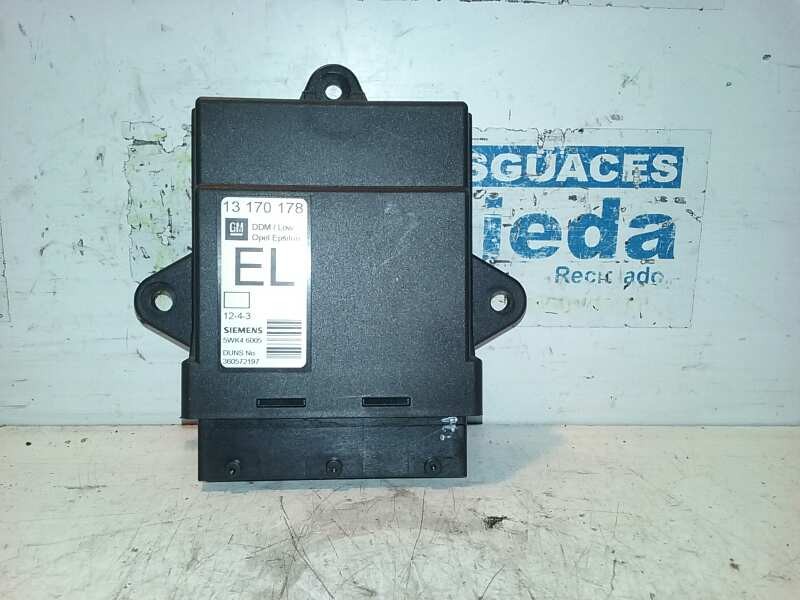 Recambio de centralita cierre para opel vectra c berlina referencia OEM IAM 13170178 SIEMENS 5WK4 6005
