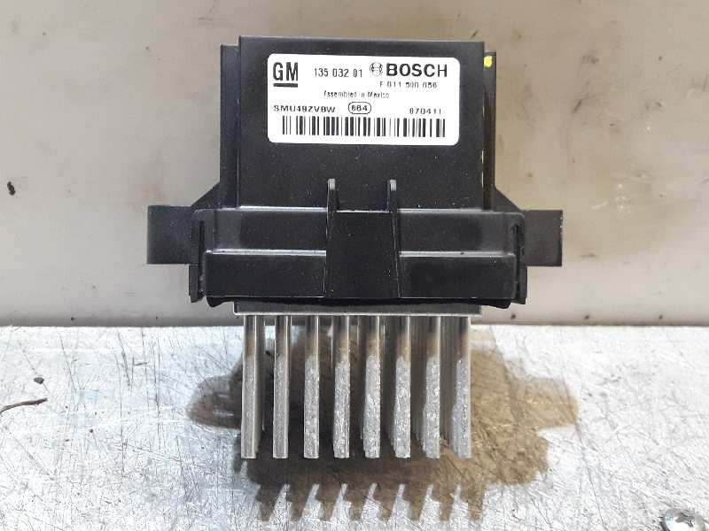 Recambio de resistencia calefaccion para opel insignia berlina selective referencia OEM IAM 13503201 F011500056 