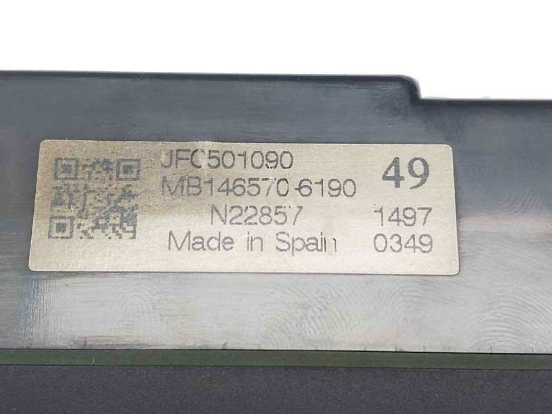 Recambio de mando climatizador para land rover discovery v6 td se referencia OEM IAM JF0501090 N22857 