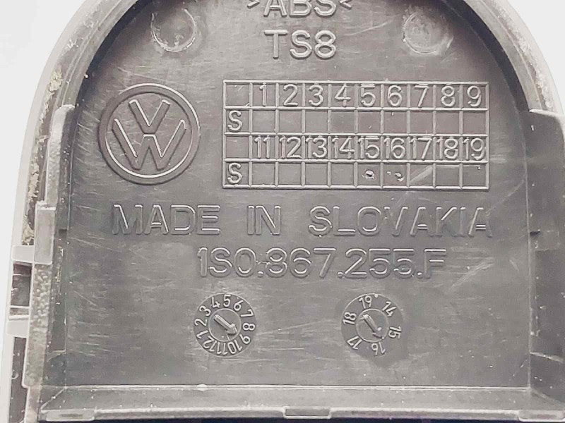 Recambio de mando elevalunas delantero izquierdo para seat mii (kf1) style referencia OEM IAM 1S8959857  