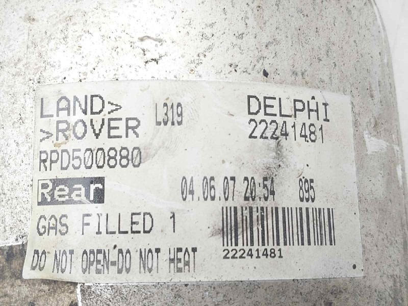 Recambio de amortiguador trasero derecho para land rover discovery v6 td se referencia OEM IAM RPD500880  