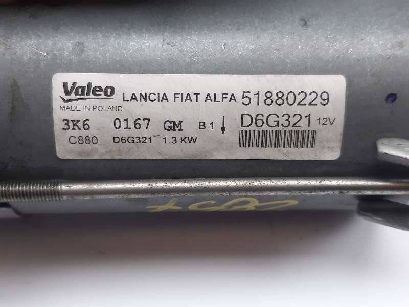 Recambio de motor arranque para citroen nemo attraction referencia OEM IAM 51880229 D6G321 