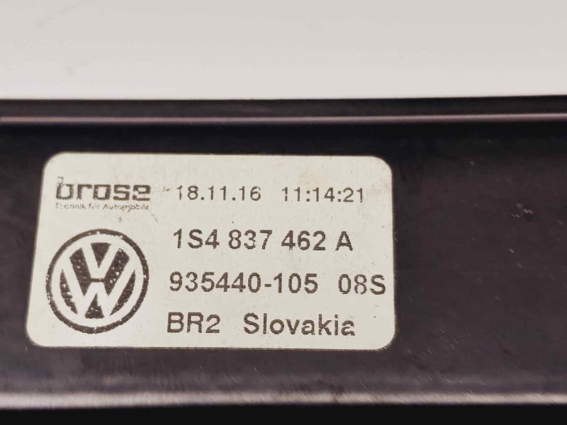 Recambio de elevalunas delantero derecho para seat mii (kf1) style referencia OEM IAM 1S4837462A 1S0959801 