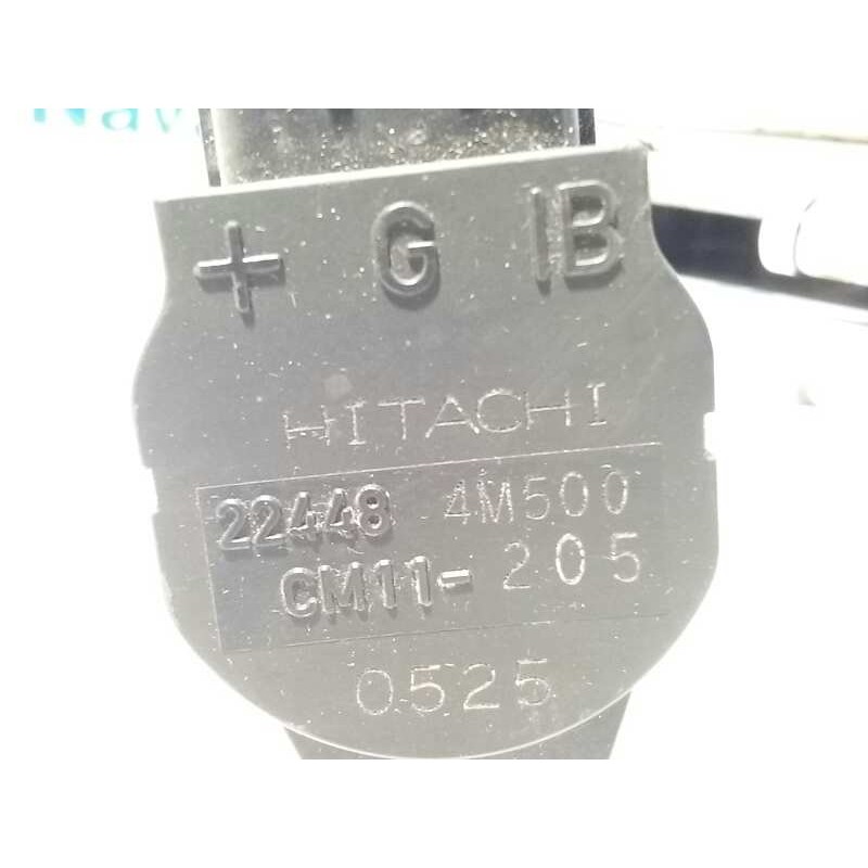 Recambio de bobina encendido para nissan almera (n16/e) 1.8 16v cat referencia OEM IAM 224484M500 HITACHI 224484M500