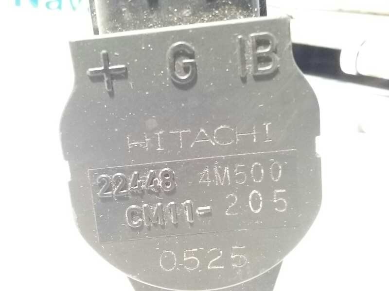 Recambio de bobina encendido para nissan almera (n16/e) 1.8 16v cat referencia OEM IAM 224484M500 HITACHI 224484M500