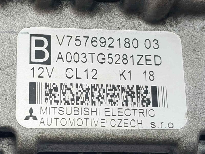 Recambio de alternador para citroen c4 grand picasso cool referencia OEM IAM V75769218003  