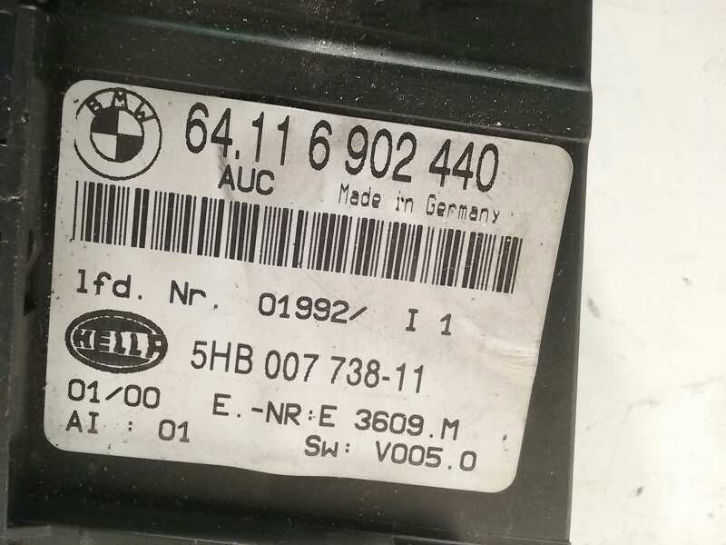 Recambio de mando climatizador para bmw serie 3 berlina (e46) referencia OEM IAM 64116902440 5HB00773811 64116902440