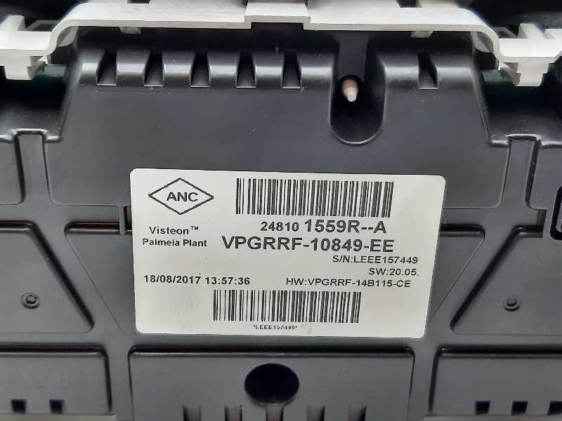Recambio de cuadro instrumentos para renault clio iv limited referencia OEM IAM 248101559R VPGRRF10849EE 