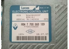 Recambio de centralita motor uce para renault megane i scenic (ja0) 1.9 dtrn referencia OEM IAM 7700105605 7700105605 LUCAS 2