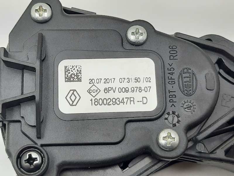 Recambio de potenciometro pedal para renault clio iv limited referencia OEM IAM 180029347RD 6PV00997807 
