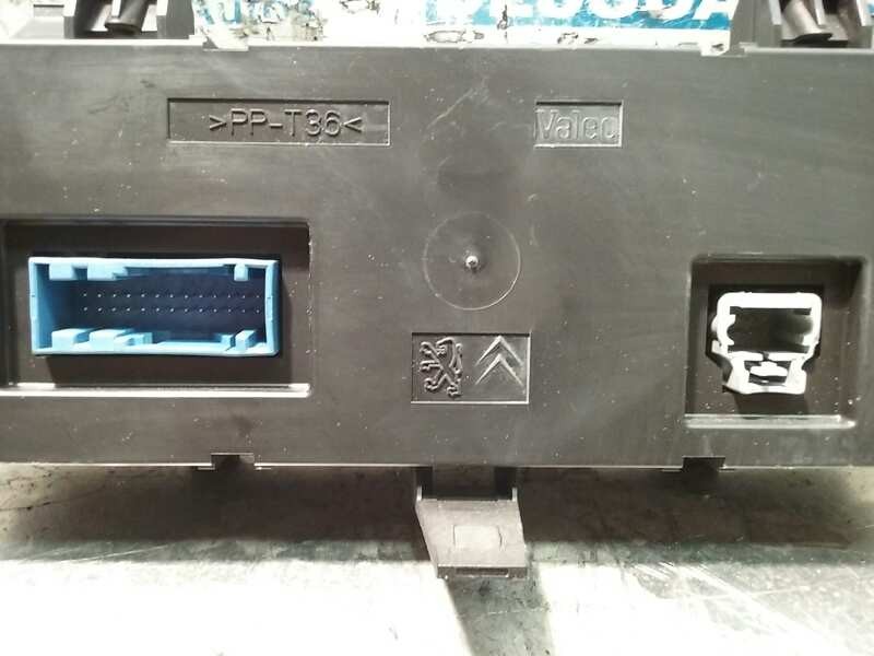 Recambio de mando climatizador para citroen c3 referencia OEM IAM 96377774XT 96377774XT VALEO