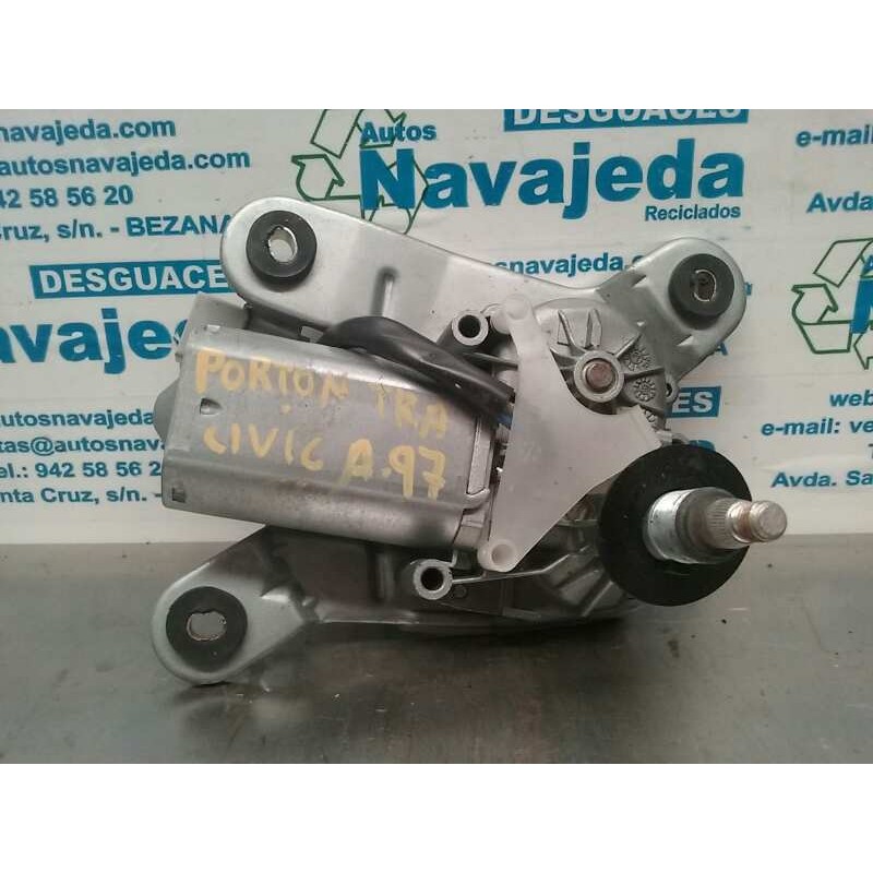 Recambio de motor limpia trasero para honda civic berlina .5 (ma/mb) referencia OEM IAM 53007312 53007312 VALEO