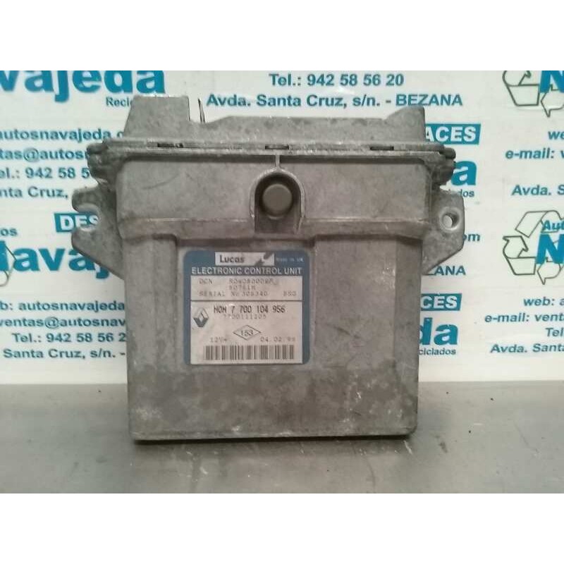 Recambio de centralita motor uce para renault clio ii fase i (b/cbo) referencia OEM IAM 7700104956 LUCAS 7700104956