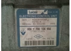 Recambio de centralita motor uce para renault clio ii fase i (b/cbo) referencia OEM IAM 7700104956 LUCAS 7700104956 2