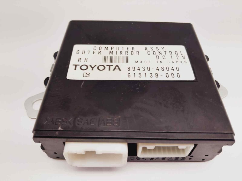Recambio de modulo electronico para lexus rx 400h referencia OEM IAM 8943048040 615138000 