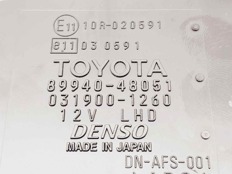 Recambio de modulo electronico para lexus rx 400h referencia OEM IAM 8994048051 0319001260 