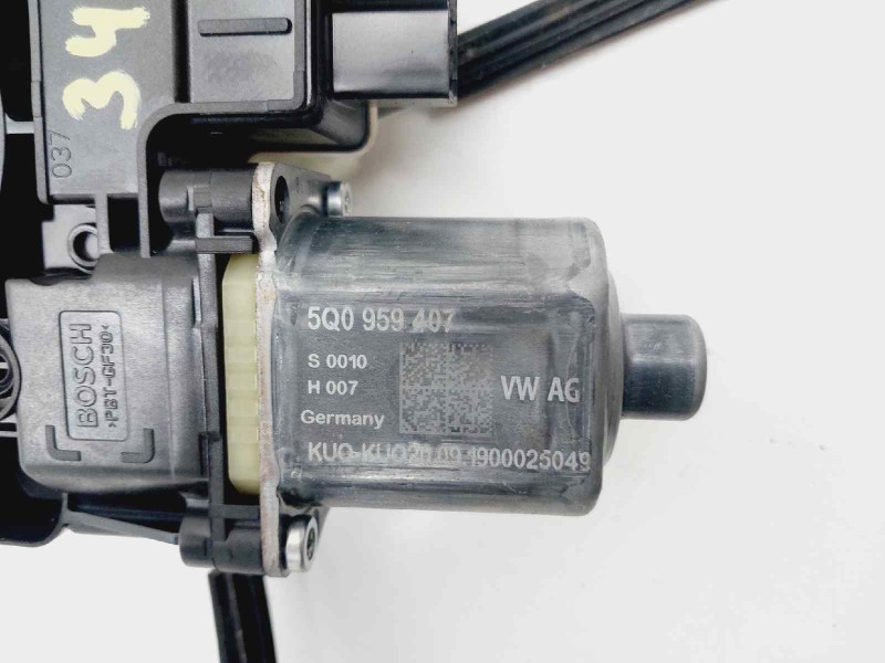 Recambio de elevalunas trasero izquierdo para seat ibiza (kj1) fr referencia OEM IAM 6F0839461B 5Q0959407 