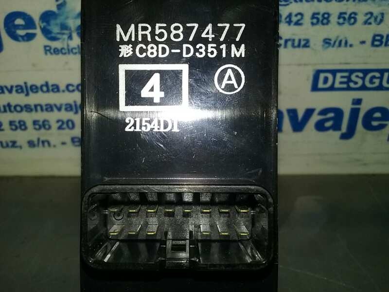 Recambio de mando elevalunas delantero izquierdo para mitsubishi colt (cj0) referencia OEM IAM MR587477 MR587477 2154D1