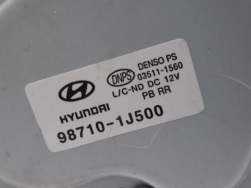 Recambio de motor limpia trasero para hyundai i20 city s referencia OEM IAM 987101J500  