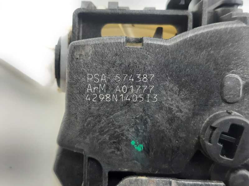 Recambio de cerradura puerta delantera derecha para citroen c5 berlina premier referencia OEM IAM 574387  