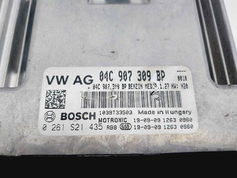 Recambio de centralita motor uce para seat ibiza (kj1) fr referencia OEM IAM 04C907309BP 0261S21435 BOSCH