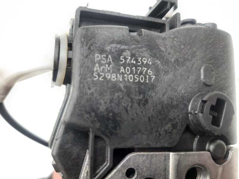 Recambio de cerradura puerta trasera derecha para citroen c5 berlina premier referencia OEM IAM 574394  