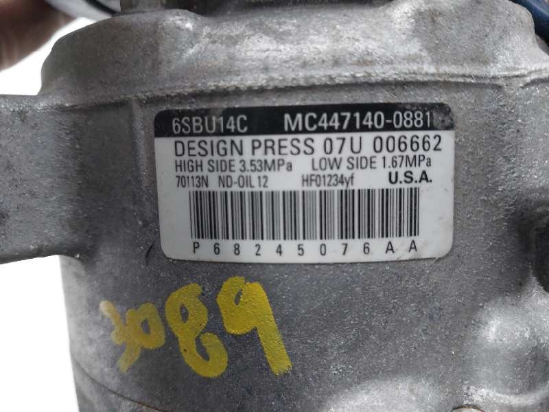 Recambio de compresor aire acondicionado para jeep compass ii limited 4x4 referencia OEM IAM MC4471400881 MC4471400881 