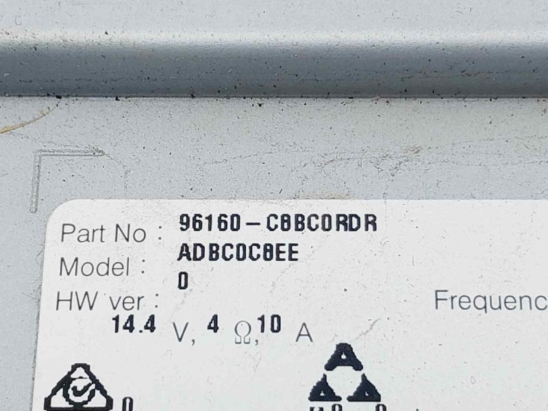 Recambio de sistema audio / cd para hyundai i20 active referencia OEM IAM 96160CBBC0RDR  