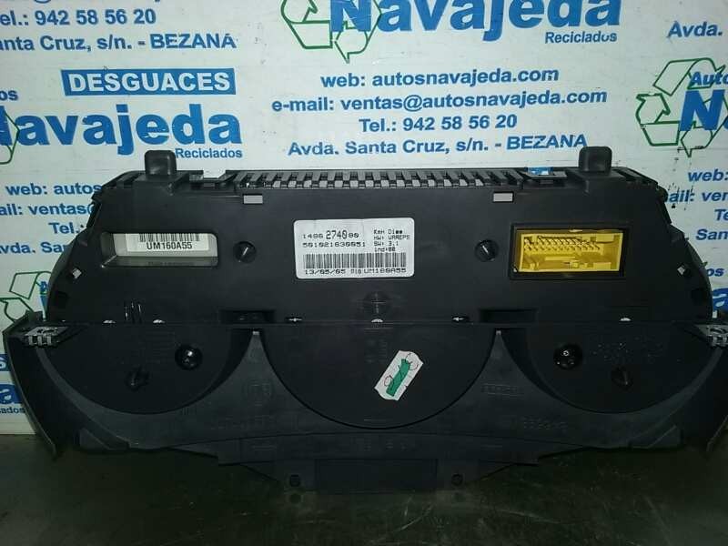 Recambio de cuadro instrumentos para fiat ulysse (179) 2.2 jtd dynamic referencia OEM IAM 501021630051 501021630051 VERDE