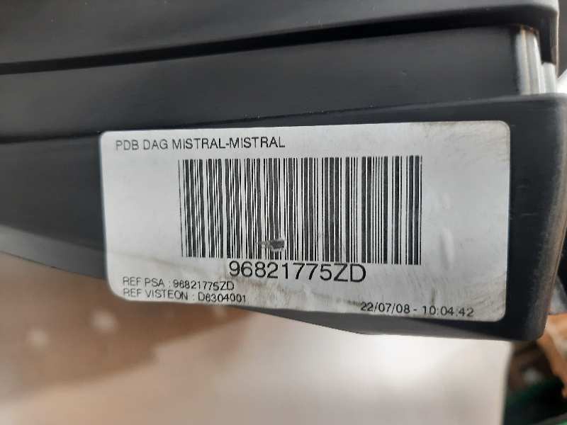 Recambio de salpicadero para citroen c5 berlina premier referencia OEM IAM 96821775ZD 8231T7 