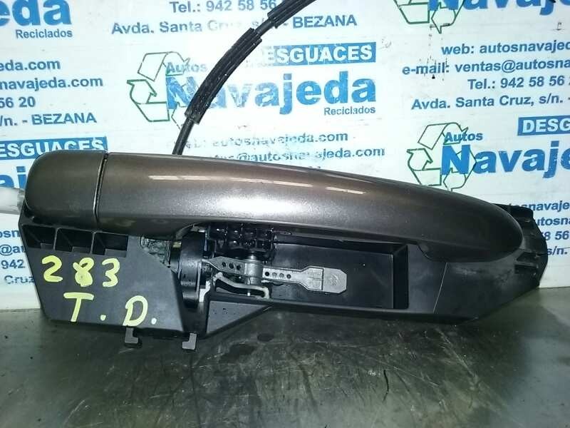 Recambio de maneta exterior trasera derecha para fiat bravo (198) 1.9 dynamic multijet referencia OEM IAM 242566 242566 MARRON