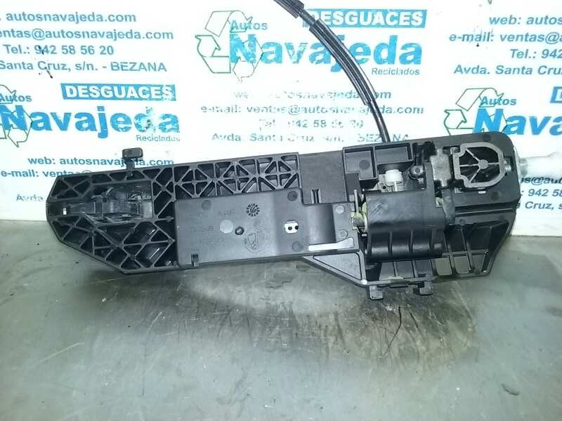 Recambio de maneta exterior trasera derecha para fiat bravo (198) 1.9 dynamic multijet referencia OEM IAM 242566 242566 MARRON