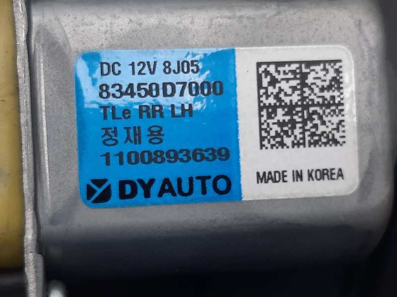 Recambio de elevalunas trasero izquierdo para hyundai tucson essence 2wd referencia OEM IAM 83450D7000  