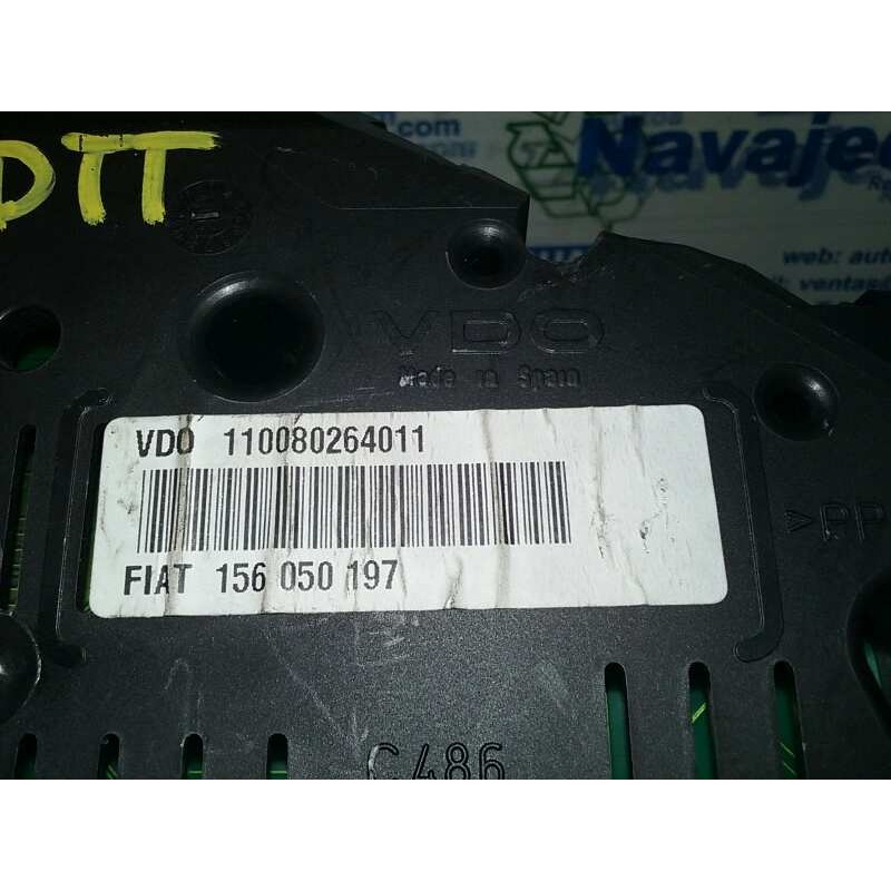 Recambio de cuadro instrumentos para alfa romeo gt (125) 1.9 jtd (m) 16v cat referencia OEM IAM 110080264011 110080264011 CRISTA