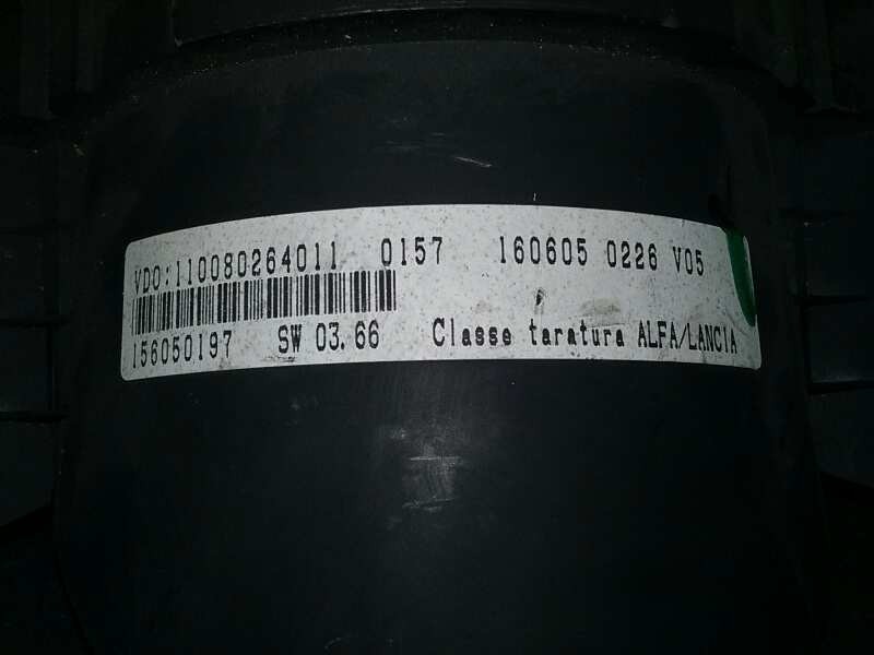 Recambio de cuadro instrumentos para alfa romeo gt (125) 1.9 jtd (m) 16v cat referencia OEM IAM 110080264011 110080264011 CRISTA