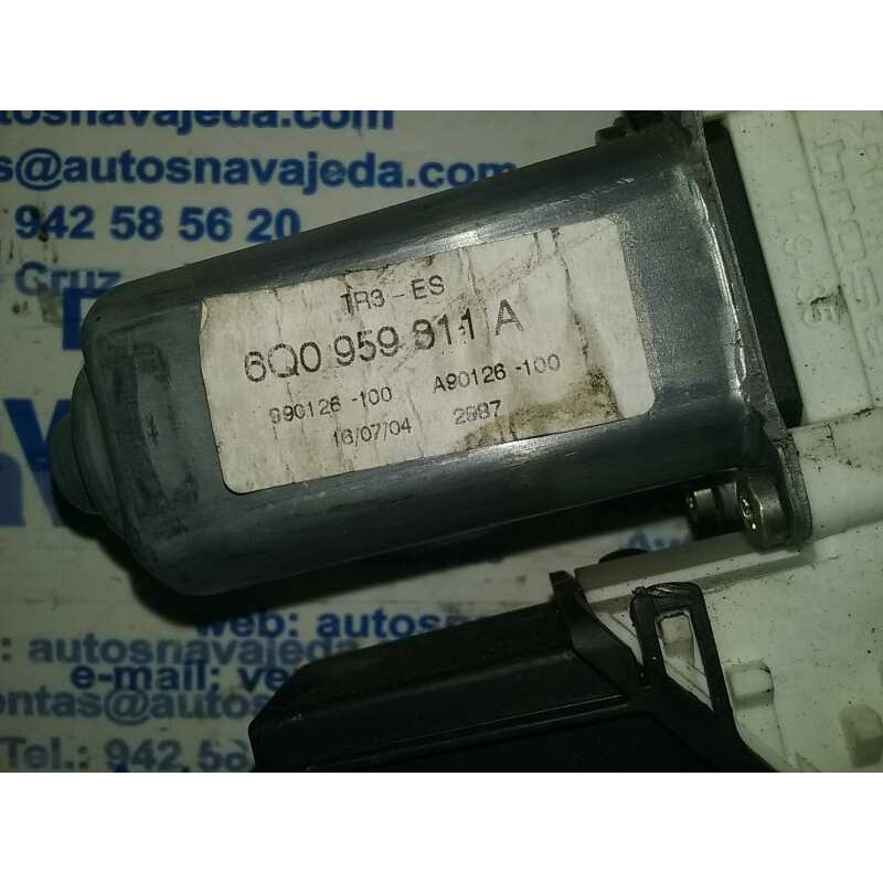Recambio de motor elevalunas trasero izquierdo para seat cordoba berlina (6k2) referencia OEM IAM 6Q0959811 6Q0959811 0536006002