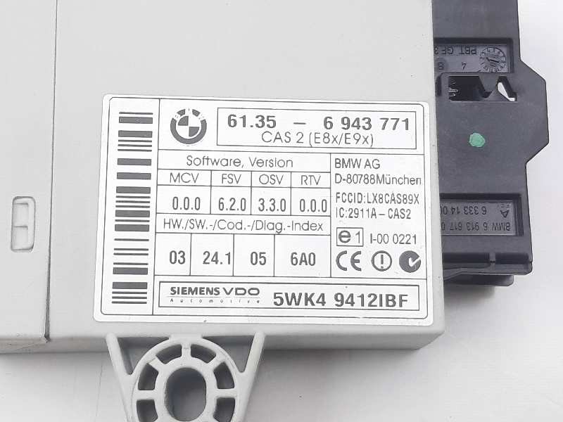 Recambio de modulo electronico para bmw serie 3 berlina (e90) 325i referencia OEM IAM 6943771 61356943771 