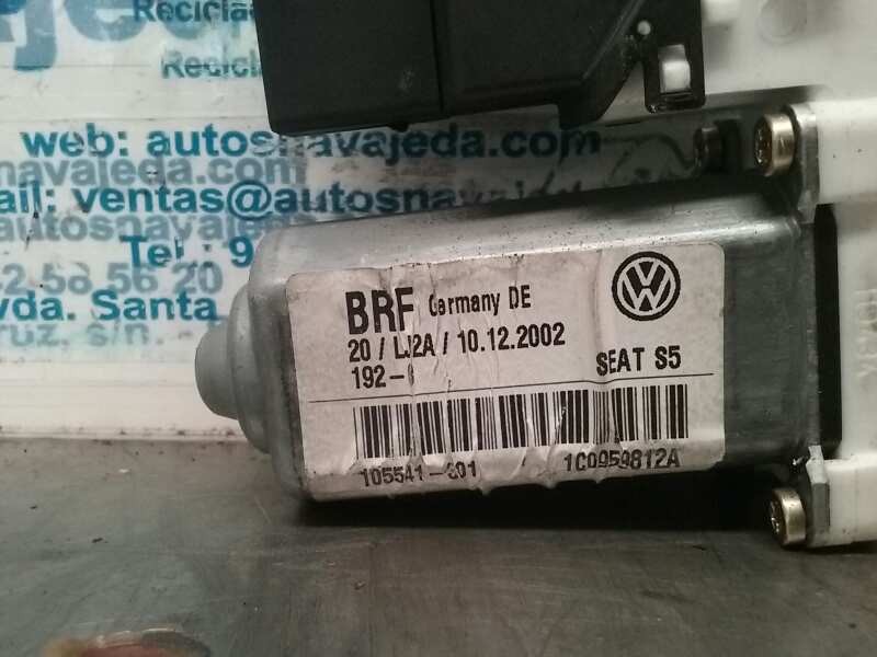 Recambio de motor elevalunas trasero derecho para seat leon (1m1) referencia OEM IAM 1C0959812A 1C0959812A 105541391