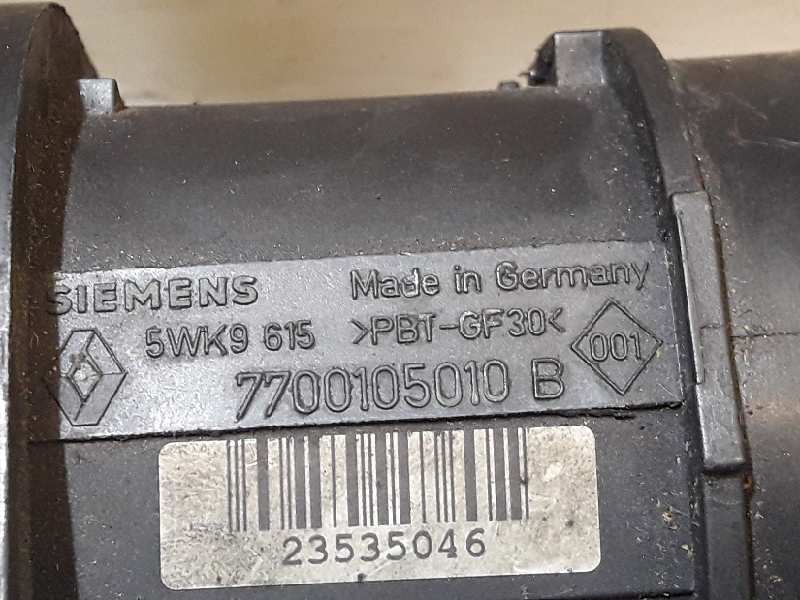 Recambio de caudalimetro para renault laguna (b56) 1.9 dti referencia OEM IAM 7700105010 SIEMENS 