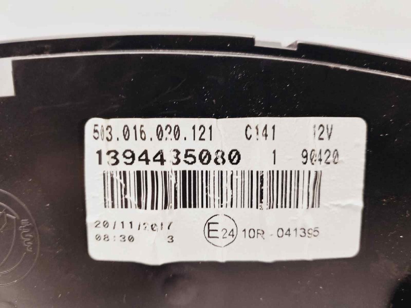 Recambio de cuadro instrumentos para fiat ducato caja cerrada (250) referencia OEM IAM 1394485080 555001210100 