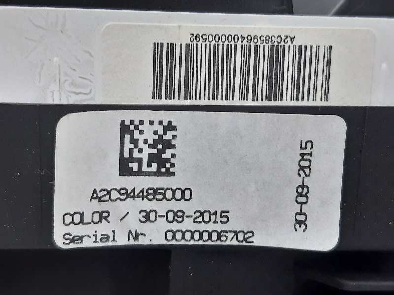 Recambio de cuadro instrumentos para toyota auris advance referencia OEM IAM A2C94485000 A2C385964000 