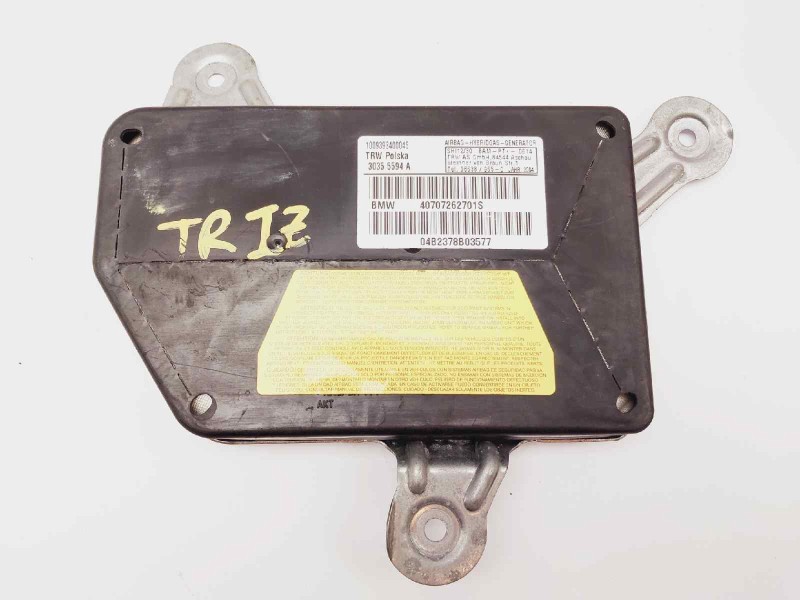Recambio de airbag lateral trasero izquierdo para bmw x5 (e53) 3.0d referencia OEM IAM 30355594A 40707262701S 04B2378B03577