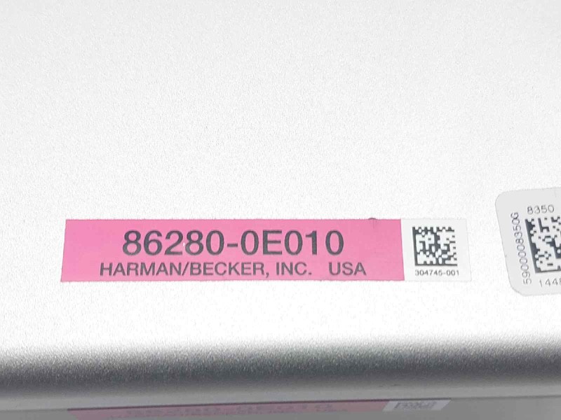 Recambio de sistema audio / cd para lexus rx 400h referencia OEM IAM 862800E010  