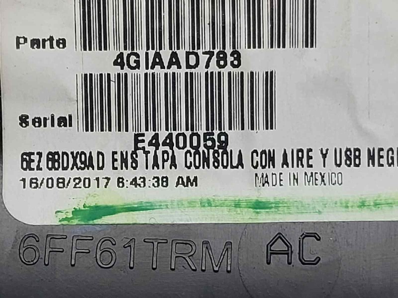 Recambio de rejilla aireadora para jeep compass ii limited 4x4 referencia OEM IAM 5ZL14TRMAA 6FF61TRM 