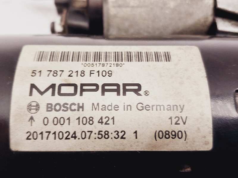 Recambio de motor arranque para fiat ducato caja cerrada (250) referencia OEM IAM 517872180 0001108421 