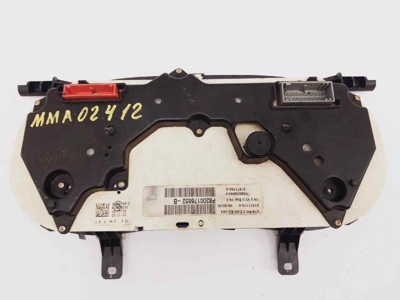 Recambio de cuadro instrumentos para renault kangoo (f/kc0) referencia OEM IAM P8200176652 P8200176652 216717653