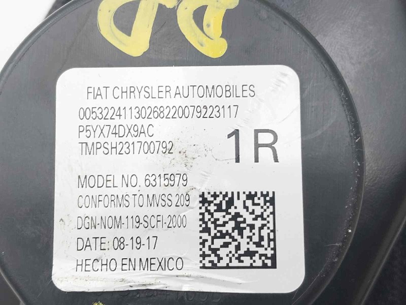 Recambio de kit airbag para jeep compass ii limited 4x4 referencia OEM IAM 5UT07DX9AB 6KU70DX9AF P68242370AG